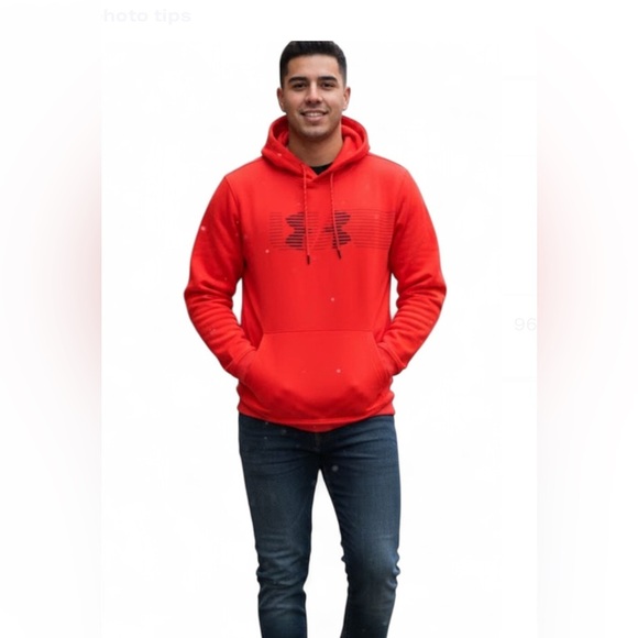 Under Armour Other - Under Armour Men's Bold orange Hoodie